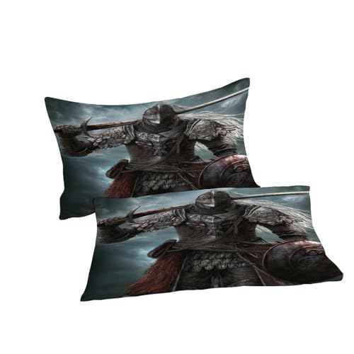 Parure de lit chevalier épée microfbre Super King 260x220cm - 7
