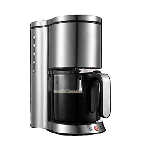 Kaffeemaschine Amerikanische Kaffeemaschine Espresso Edelstahl Anti-Tropf-Funktion Vollautomatische Glaskanne Inklusive 1,25 l permanent