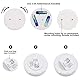 HONWELL Spot Lampe LED Wireless Deckenstrahler mit Fernbedienung Puck Licht Leselampe AA Batteriebetrieben Nachtlicht mit Drehbar Licht Kopf für Spiegelanstrich Dartscheibe Küche Treppe Gang, 2 Stück