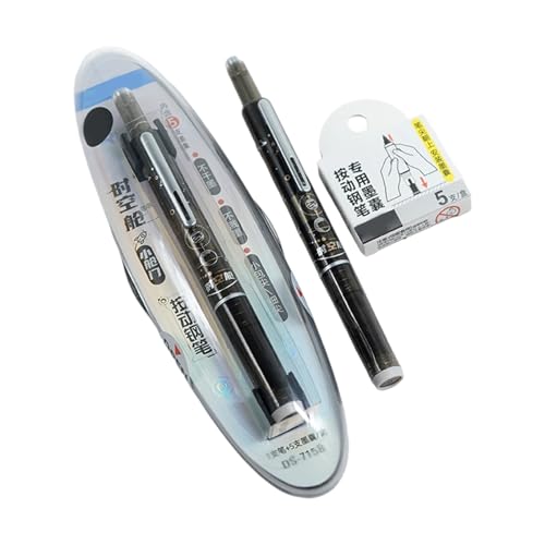 Pluma estilográfica de prensa con 5 cartuchos de tinta para principiantes, práctica de caligrafía, punta fina retráctil, juego de caligrafía corregible