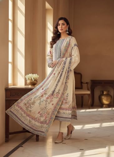 Image of Women's Beautiful Lilac Pure Silk With Embroidery and hand works with Full Sleeve Salwar Suit For Women Readymade Salwar Suit Set For Any Occasion