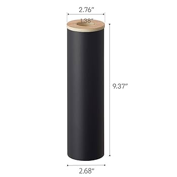Amazon.com: YAMAZAKI Home Rin Reusable Round Tissue Case