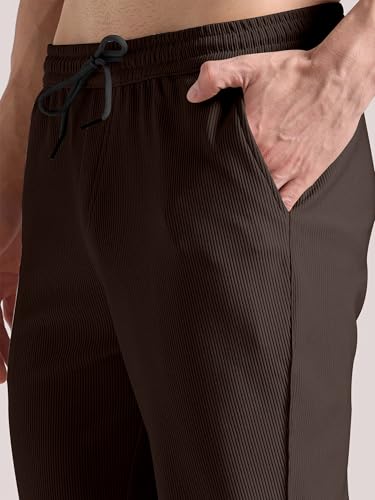 Image of Mehrang Men's Baggy Trackpants | Oversized Fit Streetwear & Gym Wear | Comfortable Casual Joggers for Men, Loose Fit Joggers for Men | Korean Style Travel & Lounge Wear with Pockets