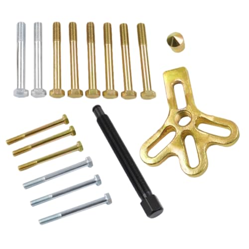 MUCKLILY 1 Set Automotive Steering Wheel Puller and Installer Kit Multi-Functional Automotive Tool for Efficient Steering Wheel Maintenance