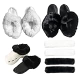 2 Set Shoe Insoles, Thick Winter Furry Warm Boot...