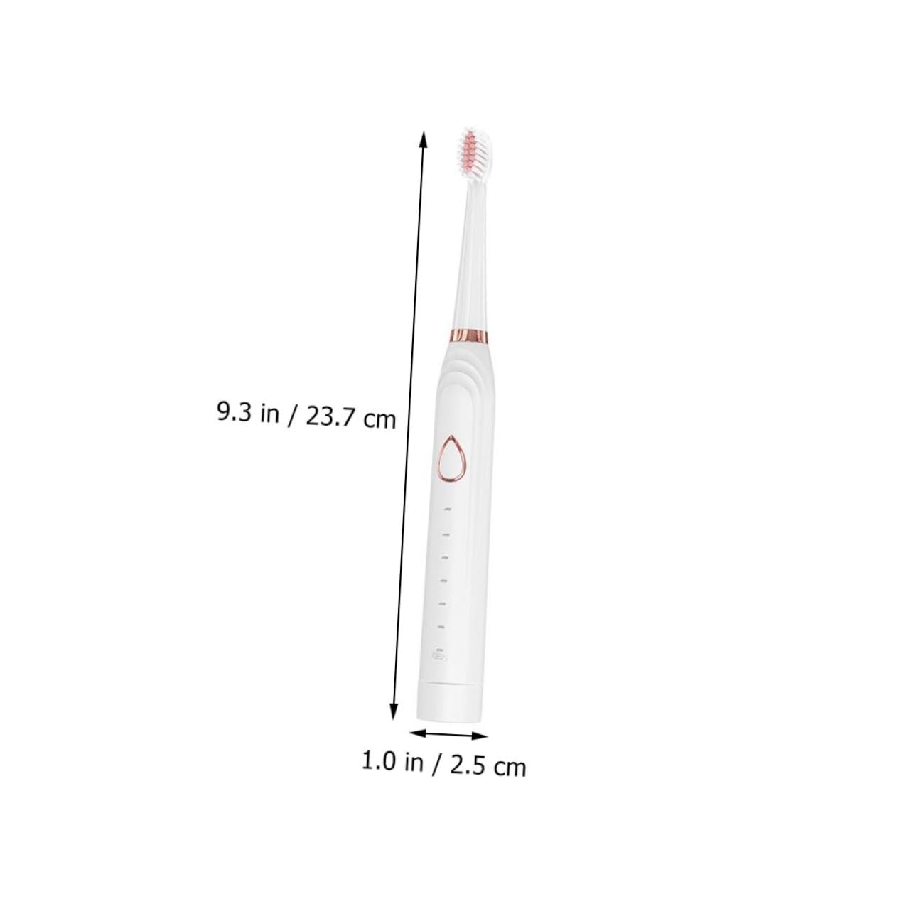 Spazzolino Elettrico Ricaricabile Tre in 1, 5v 2w Ipx7 Bianco