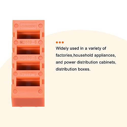 Bornier électrique 5 positions MECCANIXITY 600V pour la distribution des câbles