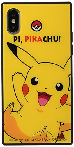 イングレム iPhone XS ケース 耐衝撃 カバー KAKU ポケットモンスター ピカチュウ