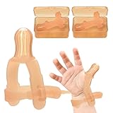 Elfzone Thumb Sucking Stop for Kids - 15 Months Baby - Adjustable Thumb Guard for Thumb Sucking Silicone Thumb Sucking Treatment Kit,suitable for 0.5-0.7" thumbs and 1.6-1.95" Wide Wrist