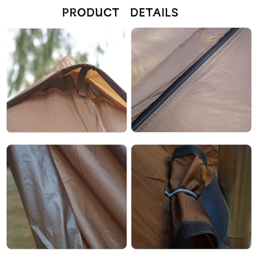Carpa para camping 2 personas con estufa y impermeable miniatura 7