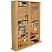 Price comparison product image WATSONS GENESIS - Multimedia 1060 CD / 420 DVD Blu-ray Storage Shelves - Beech