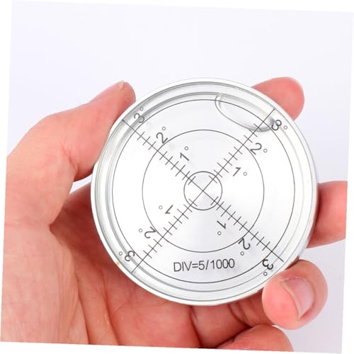 Nivel circular de burbuja inoxidable y blanco para ingeniería de precisión 7