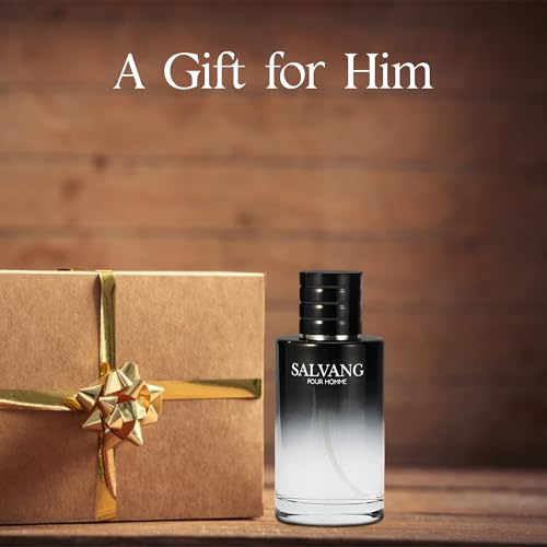 Image of AFLUXE Men's Cologne Salvang Original Natural Spray Eau De Toilette,Long-Lasting Scent Perfume for Men Elegant Bottle - Great Holiday Gift, 3.4 Fl Oz /100 Ml