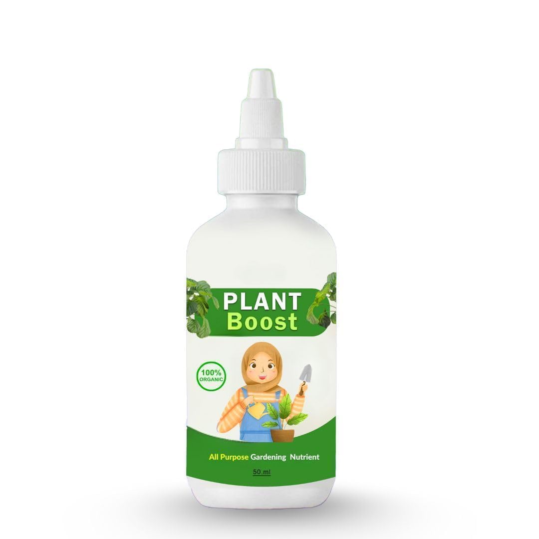 Plant Boost Liquid Biofertilizer for Indoor and Outdoor Plants – 50ml Organic Plant Growth Booster | Premium Rooting Hormone Supplement & Nutrient Concentrate for Fast Growth & Flower Density-image-24
