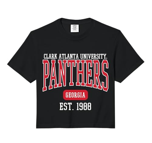 Clark Atlanta University CAU Panthers Est. Date Comfort Colors Crop Top