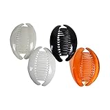 Set of 4 Interlocking Banana Clips Hair Clincher Interlocking Two Sides Hair Comb