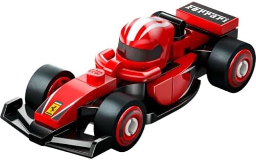 LEGO F1 Collectible Race Cars Toys 71049 Ferrari (Bagged)