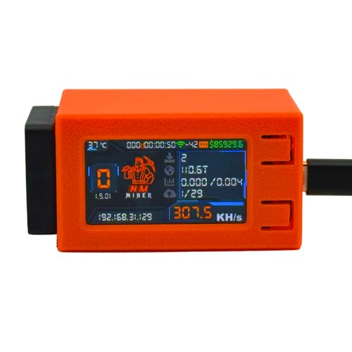 NM Miner 307K Upgrade from 78K to 307KH/s Mini Lottery Solo Miner BTC Asic Miner Win 6.25 BTC with Fan BTC Table Gadget