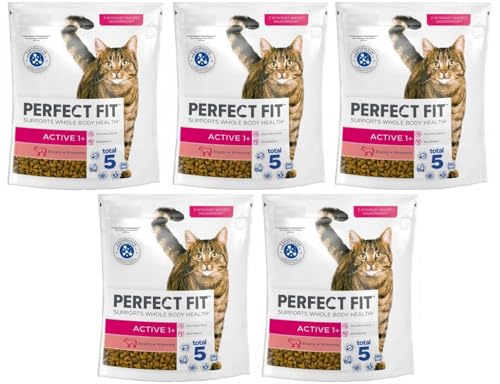 Produktbild von Perfect Fit Active 1+ Trockenfutter für Katzen - 6 x 750 g