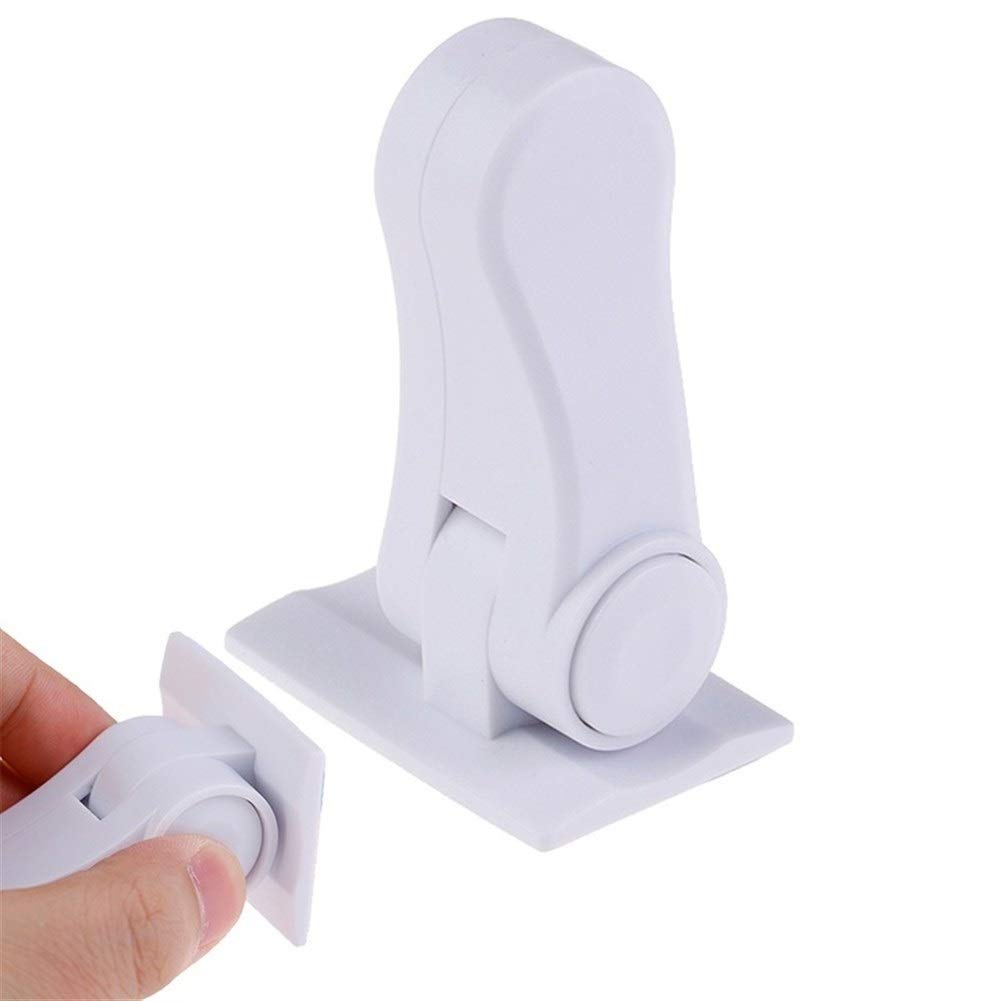 WDWDW Window Handles 1Pcs Plastic Child Safe Security Door Sash Lock Safety Lever Sweep Latch