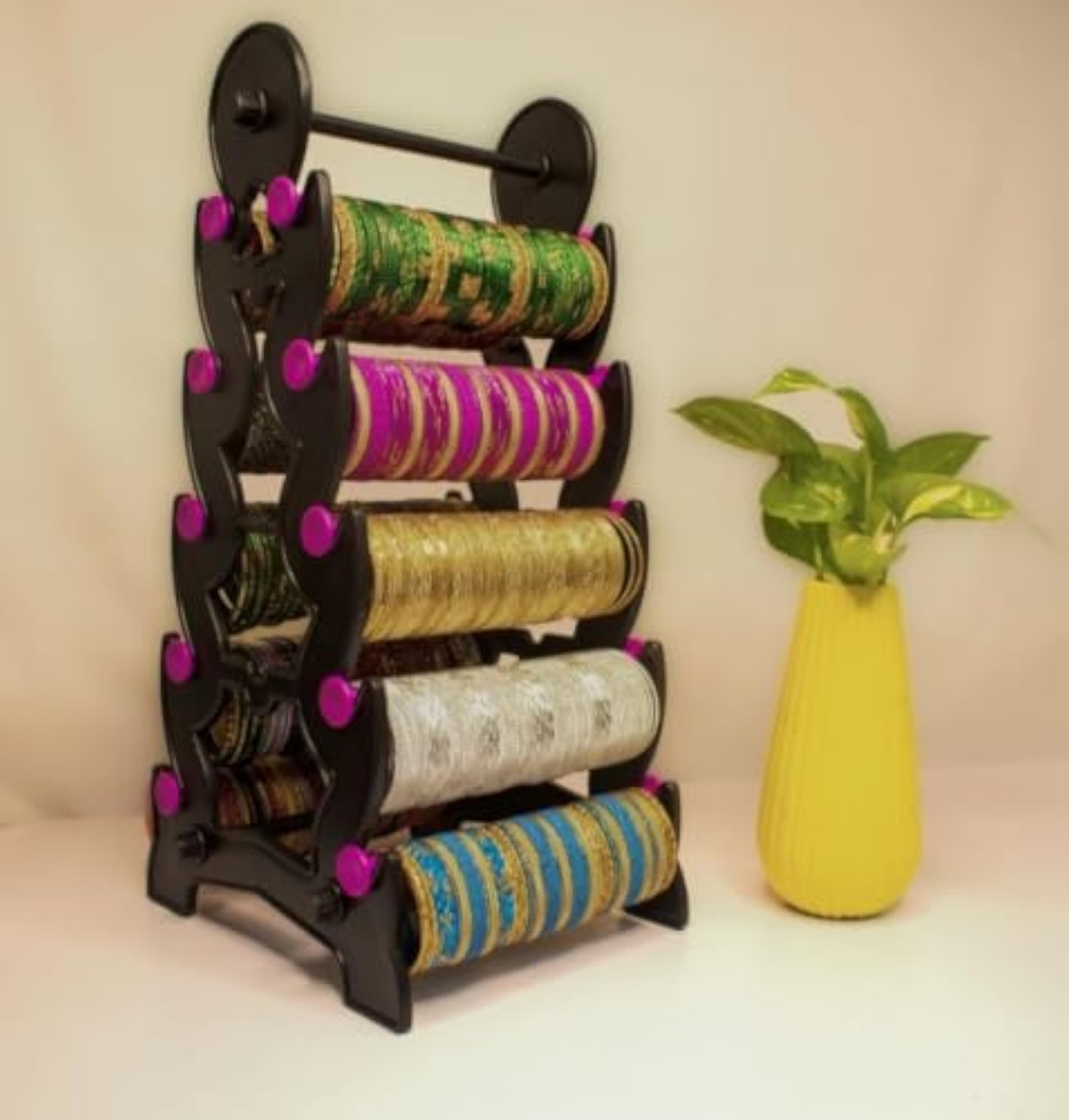5-Step Bangle Stand, Elegant Organizer for Bangles