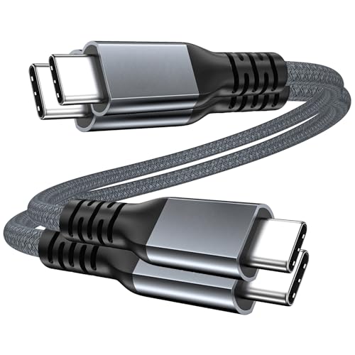 UseBean 240W USB4 Cable 0.3M 2Pack, USB C to USB C 40Gbps Data Cable 8K Video, Thunderbolt 4 Cord Compatible USB C 3.2 Gen 2