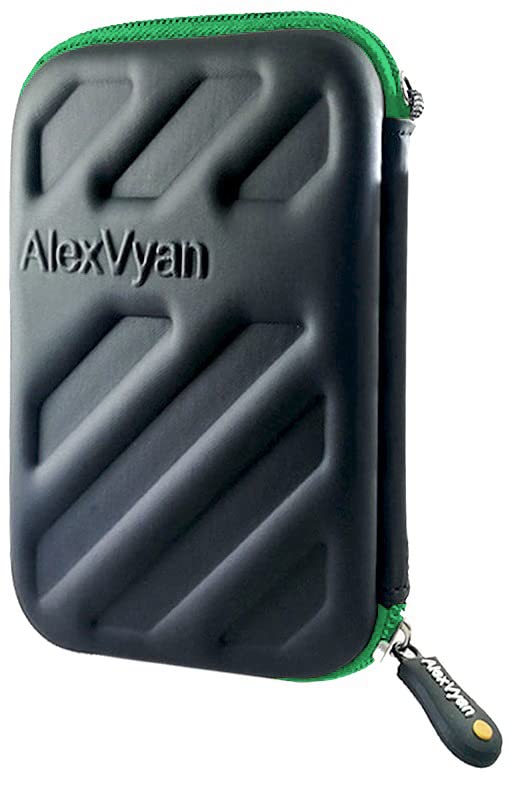 AlexVyan -Shock Proof External Hard Disk Case Protector for WD My Passport 1TB Portable External Hard Drive (1TB,2TB, 4TB Compatible) Disk Cover HDD Case Casing Carry Bag Pouch Enclosure-Green (B0BSLY6PY8) Amazon Price History, Amazon Price Tracker