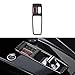 BETTERHUMZ Carbon Fiber Shift Knob Frame Cover Compatible with Audi A3 8Y S3 RS3 Sportback 2021-2025 Car Center Console Gear Shifter Panel Sticker Interior Tuning Accessories (Black)