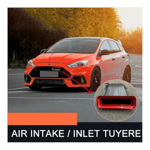 Modification de voiture entrée d'air rouge Focus RS ST MK3