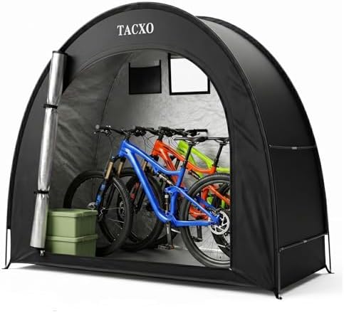 Bike Storage Shed Tent,Bike Cover Waterproof Outdoor Storage Shed...