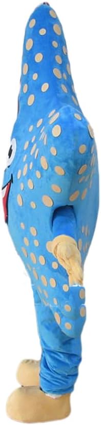 Cute Blue Starfish Mascot Costume - Mascot Suit for School, Team, Sports Events, Parties & Advertising