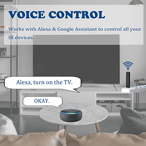 Tancano Smart Ir Controller, Usb Wifi Infrared Universal Remote Control For Smart Home Automation Control Hub, Wireless Ir Blaster For Tv/Dvd/Ac/Lighting, Compatible With Alexa, Google Assistant #TOP3