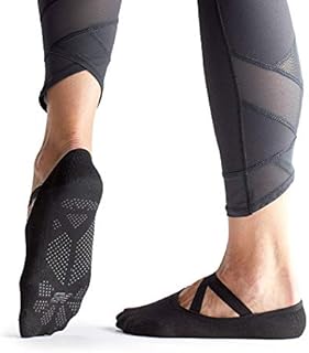 New Balance Yoga Socks for Women/Men - Non Slip Barre Socks with Grips/Straps | Sticky Gripper Exercise Fitness Sock Shoes for Yoga, Barre, Pilates, Ballet, Dance, Workout, Home, Casual, Hospital