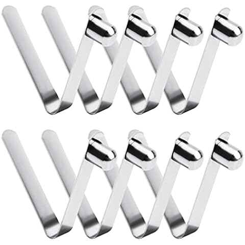 Clips de acero inoxidable para poste de tienda de campaña INCREWAY Cover