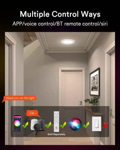 Lumary Integrated Smart Recessed Lighting 4 Inch Smart Recessed Lighting 4 Inch #TOP3