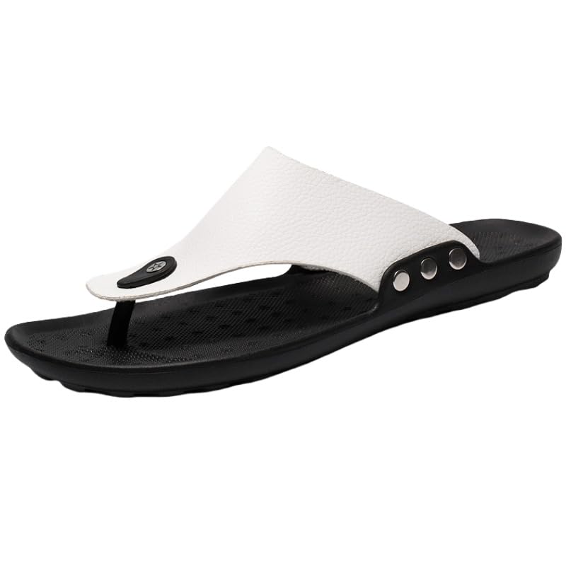 Men For Trendy Simple Breathable Non-slip Slip On Sandals Casual Summer Beach Outdoors Slippers