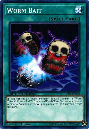 Yu-Gi-Oh! - Worm Bait - SS03-ENB20 - Common - 1st Edition - Speed Duel Starter Decks