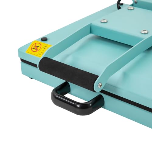 Prensa Térmica Automática 15x15 Pulgadas Azul miniatura 7