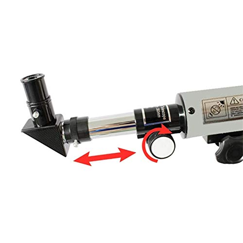 Telescopio para niños 60x refractor con trípode miniatura 3