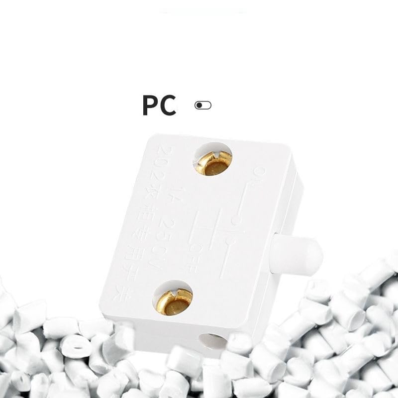 Switian Auto On/Off Cabinet Light Switch 1A 250V, 6 Pack Push Activated Door Sensor - Image 4