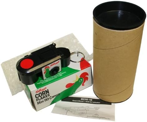 Kellogg's Corn Flakes MINI 110 Camera Keychain with 110 Color Print Film Collector's Item