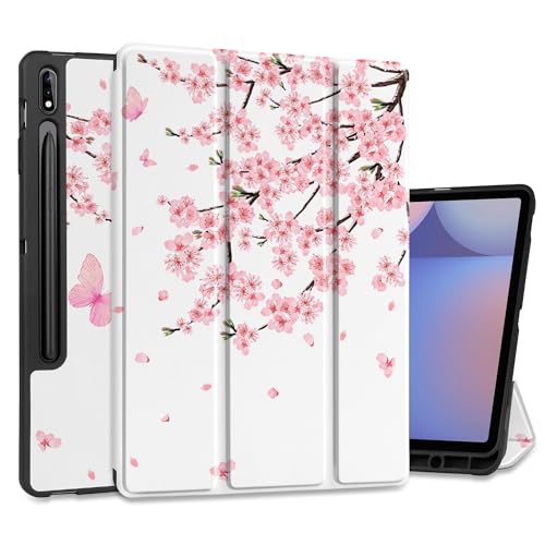 Coque Samsung Galaxy Tab S9 Plus antichoc avec support tablette pliable 12.4 2023