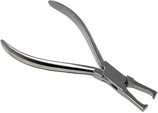 Dental Bracket Remover Pliers Braces Removal Tool for Back Teeth, Inner Side Brackets of Teeth Orthodontic Plier Made of Stainless Steel