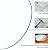 MUUOKY Round Glass Table Top,3/8" Inch Thick Tempered Pencil Edge Polish Glass Table Top 30" Inch Suitable for Dining Table, Coffee Table, Office Table, Side Table
