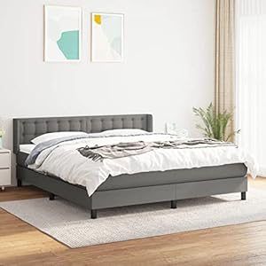 Homgoday Boxspringbett mit Matratze 180 x 200 cm