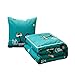 Couverture et Coussins 2 en 1 Multifonction Oreiller Double Usage Pliable Couette d'air climatisation Couverture oreiller de voyage for avion, camping,(Size:40X40cm (unfold 100X150cm),Color:chat noir)
