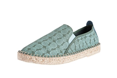 Casimiro PerezCorcovado - Alpargatas Hombre, Color Verde, Talla 41.5