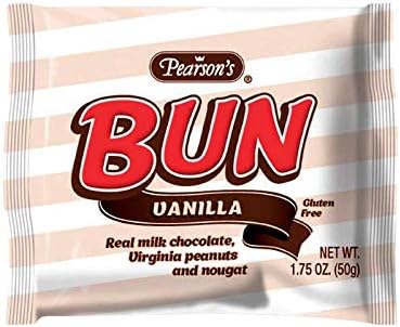 Pearson's Bun Bars Vanilla (Pack of 24)24