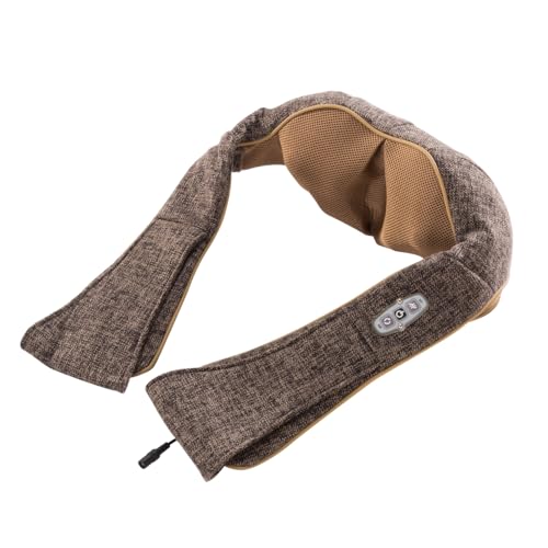 ブラウン メディラボ(Medi Labo) [医療機器認証品]ネックマッサージャー 温熱ヒーター 肩 首 マッサージャー マッサージ機 腰 背中 太もも マッサージ器 プレゼント 母の日 父の日 敬老の日 クリスマス 誕生日