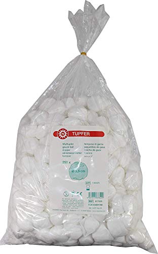 Noba Tampon de Gaze 250 Stück , Exécution : Oeuf Ø 3.5 CM